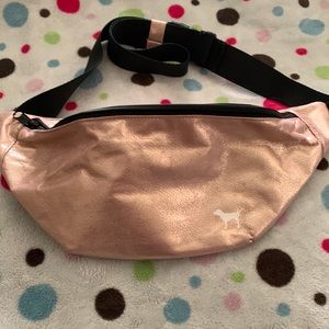 Pink rose gold Fanny pack